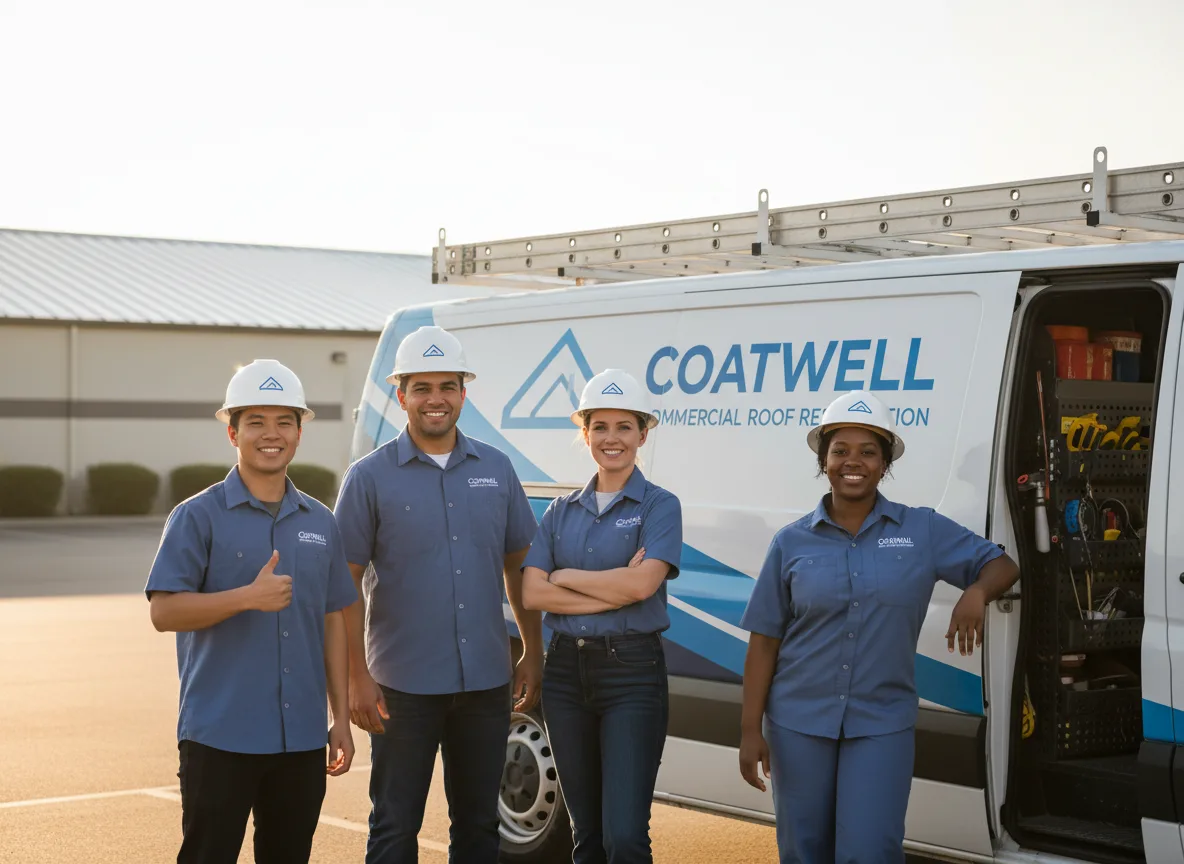 Commercial roof coating company in Madison, CT